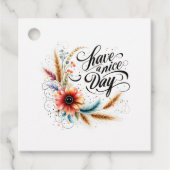 ハッピー デイ フラワリー フェイバータグ (正面)