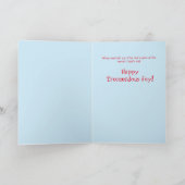 ハッピー トリーメンダス ジョイ！ カード (内部)