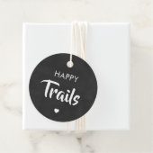 ハッピー・トレイル ギフトタグ、ナッツ＆トレイルミックス、ブラックボード フェイバータグ (インサイチュ)