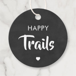 ハッピー・トレイル ギフトタグ, ナッツ＆トレイルミックス, ブラックボード フェイバータグ