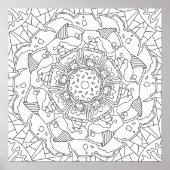 ハッピー・ドゥードルズ: 楽しいぬりえ ポスター (正面)