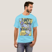 ハッピー・ドンキーTシャツ メンズL Tシャツ (正面フル)