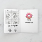 ハッピー ナショナルドーナツデー | 11月5日 カード (内部)