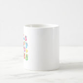 ハッピー ナンバー デイ 2026 電卓 数学デザイン コーヒーマグカップ (中央)