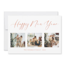 ハッピー・ニューイヤー・オレンジ・数々のフォトコラージュ