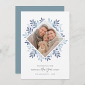 ハッピー・ニューイヤー・フェスティバル・フレーム写真 シーズンカード (正面/裏面)