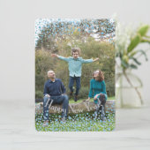 ハッピー・ニュー・イヤー・ブルー・紙吹雪 シーズンカード (スタンド正面)