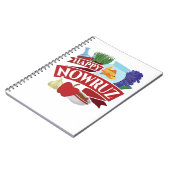 ハッピー·ノウルズ·ペルシャ新年 ノートブック (左側)