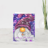 ハッピー・ノーム・クリスマスカード ノートカード (裏面)