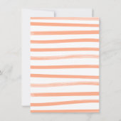 ハッピー ハイランド カウ フラワーバースデーパーティー 招待状 (裏面)