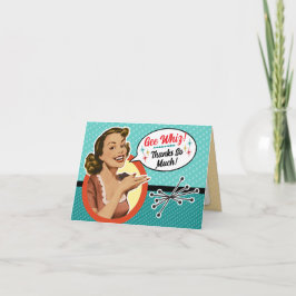 ハッピー ハウスワイフ ブライダル シャワー 感謝カード