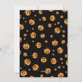 ハッピー ハウロウィン | ハロウィンのペット写真 シーズンカード (裏面)