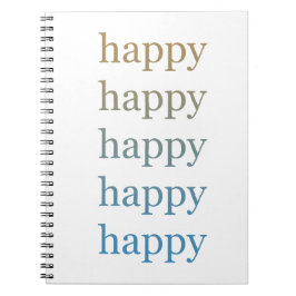 ハッピー ハッピー ノートブック