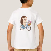ハッピー・ハリネズミ・ライド Tシャツ (裏面)