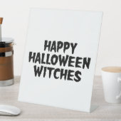 ハッピー ハロウィン ウィッチーズ 台座サイン (インサイチュ)