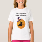 ハッピー・ハロウィン・ウィッチ！ Tシャツ (正面)