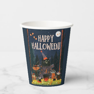 ハッピー ハロウィン ウッドランド ウィッチ 紙コップ