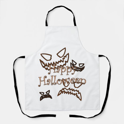 ハッピー ハロウィン エプロン (正面)