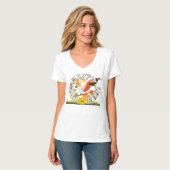 ハッピー・ハロウィン・オウム Tシャツ (正面フル)