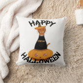 ハッピー ハロウィン オリバー! クッション (ブランケット)
