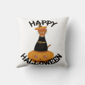 ハッピー ハロウィン オリバー! クッション (裏面)