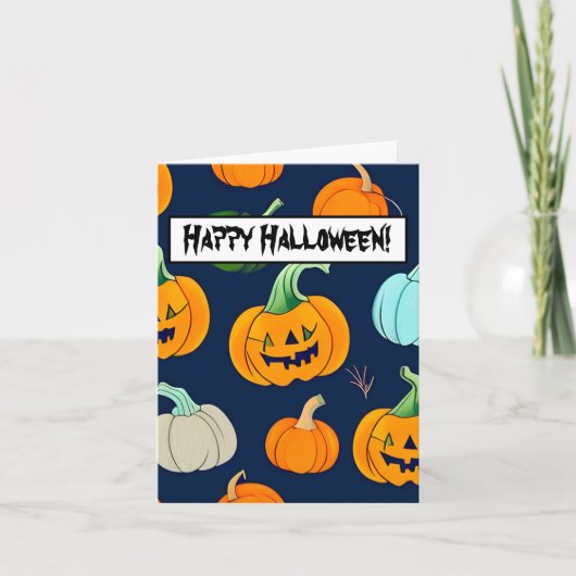 ハッピー ハロウィン カード (正面)