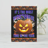 ハッピー ハロウィン カード (スタンド正面)