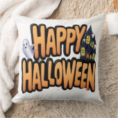 ハッピー ハロウィン クッション (ブランケット)