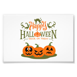 ハッピー ハロウィン - クールなハロウィン フォトプリント