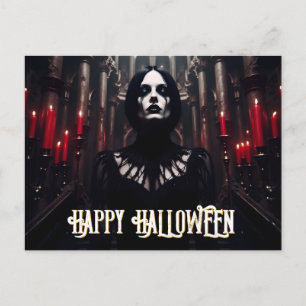 ハッピー・ハロウィン - ゴシック・ダーク・セレブレーション シーズンポストカード
