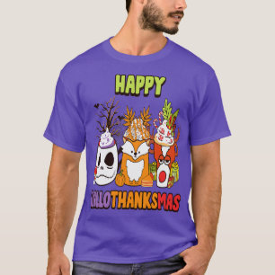 ハッピー ハロウィン サンクスマス 16 Tシャツ