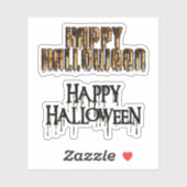 ハッピー ハロウィン スクラップ ブック シール (シート)