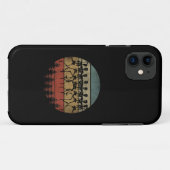 ハッピー ハロウィン スケルトン ダンス Case-Mate iPhoneケース (裏面(横))