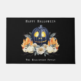ハッピー ハロウィン スプーキー サウィン パンプキン クリスタル ドアマット