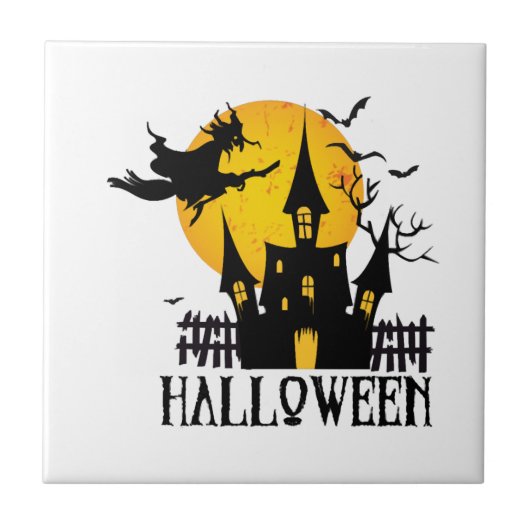 ハッピー ハロウィン タイル (正面)
