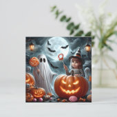 ハッピー ハロウィン チャイルド シーズンカード (スタンド正面)