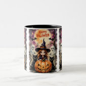 ハッピー ハロウィン ツートーンマグカップ (中央)