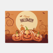 ハッピー ハロウィン ドアマット (正面)