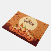 ハッピー ハロウィン ドアマット (アングル)