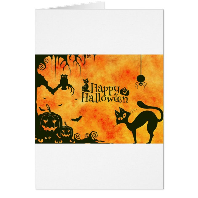 ハッピー ハロウィン ネコ (正面)