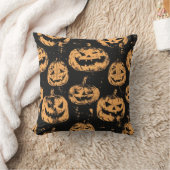 ハッピー ハロウィン パンプキン クッション (ブランケット)