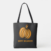 ハッピー ハロウィン パンプキン トートバッグ (裏面)
