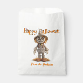 ハッピー ハロウィン ビッグ アイ スケアクロウ フェイバーバッグ