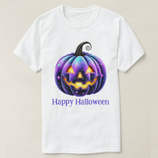 ハッピー ハロウィン ブラック ジャック オ ランタン Tシャツ