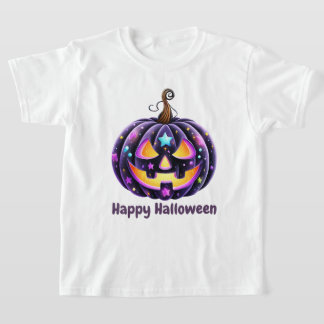 ハッピー・ハロウィン ブラック・ジャック・オ・ランタン Tシャツ