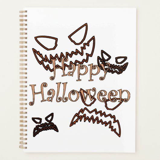 ハッピー ハロウィン プランナー手帳 (正面)