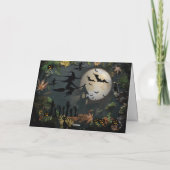 ハッピー ハロウィン ホリデー カード (裏面)