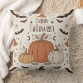 ハッピー ハロウィン ボホスタイル クッション (ブランケット)