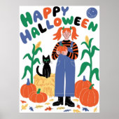 ハッピー ハロウィン ポスター (正面)