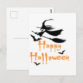 ハッピー ハロウィン ポストカード (正面/裏面)